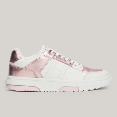 Sneaker Tommy Hilfiger The Brooklyn EN0EN02591-TH2 Μεταλλικό Ροζ-Άσπρο