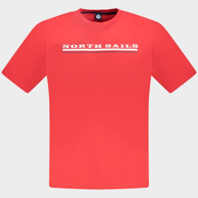 Αντρικό T-shirt North Sails 996020000_RO0230 Κοκκινο