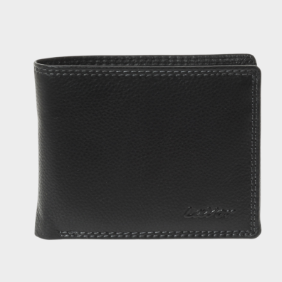 Δερμάτινο Πορτοφόλι Με RFID Lavor 1-3825 Μαύρο