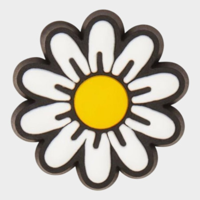 Διακοσμητικό Παπουτσιού Crocs Jibbitz Daisy 10007608 Λευκό