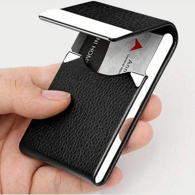 Θήκη Για Επαγγελματικές Κάρτες My Choice 74458 Μαύρο