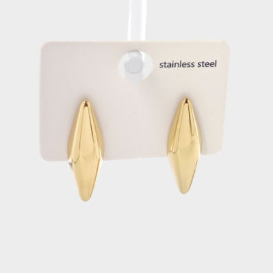 Καρφωτό σκουλαρίκι BAGTOBAG YC-S040 - Χρυσό