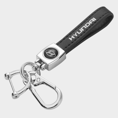 Μπρελόκ Κλειδιών Αυτοκινήτου με Γάντζος Hyundai AS3515BS Μαύρο