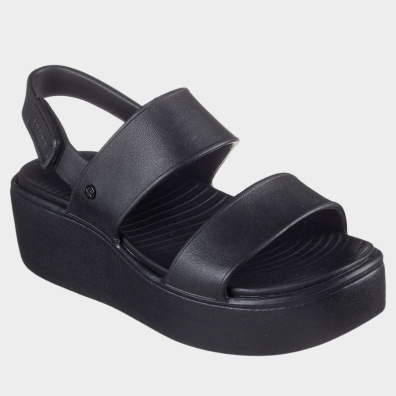 Πέδιλα Skechers Molded Double Band Slingback 111257_BBK Μαύρο