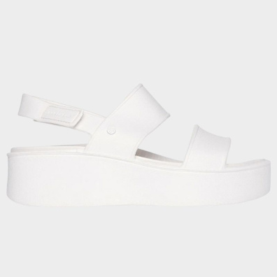 Πέδιλα Skechers Molded Double Band Slingback 111257_WHT Λευκό