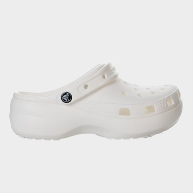 Σαμπό Crocs Crush Clog Platform 206750-100 Λευκό