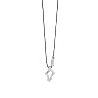 Κρεμαστό λαιμού BAGTOBAG WF-K218 - Ασημί