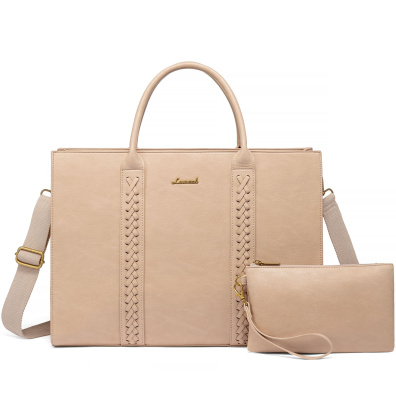 Γυναικεία τσάντα ώμου φορητού υπολογιστή Lovevook WB3063 apricot