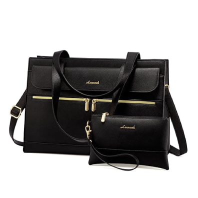 Γυναικείο σετ τσάντας ώμου/χειροός φορητού υπολογιστή  Lovevook WB2026 black