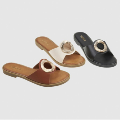 Παντόφλες Verde 28-0004004 Μαύρο