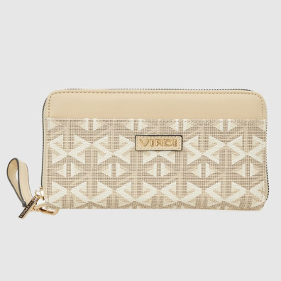 Πορτοφόλι Verde 18-0001533 Μπεζ