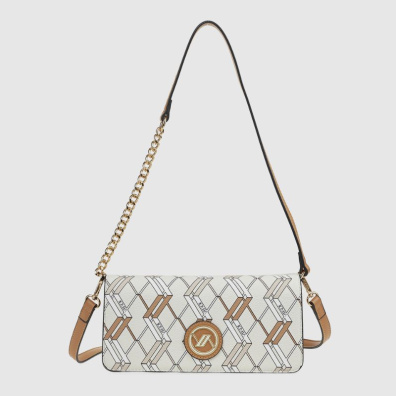 Τσάντα Ώμου Verde 16-0007990 Μπεζ