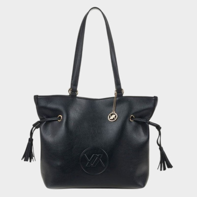 Τσάντα Ώμου Verde 16-7311 Μαύρο