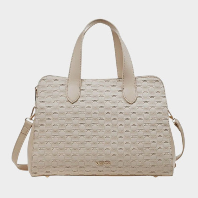 Τσάντα Ώμου Verde 16-7735 Μπεζ