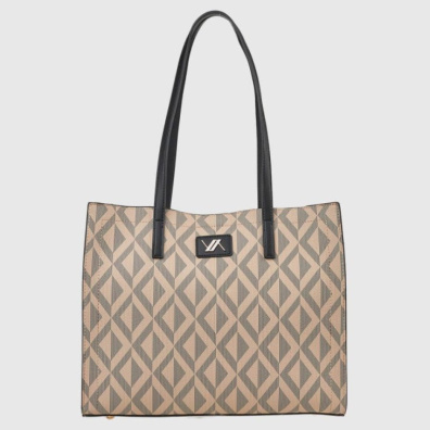 Τσάντα Ώμου Verde 16-7847 Μπεζ