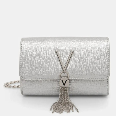 Τσάντα Φάκελος Valentino VBS1R403G-40 Ασημί