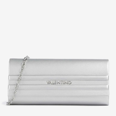 Τσάντα Φάκελος Valentino VBS90717-040 Ασημί