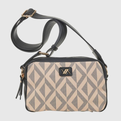 Τσάντα Χιαστή Verde 16-0007845 Μπεζ