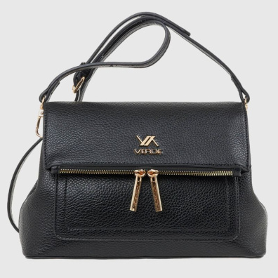 Τσάντα Χιαστί Verde 16-0007939 Μαύρο