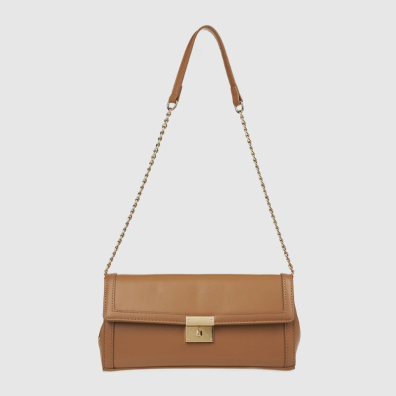 Τσάντα Ωμου Verde 16-0007950 Καφε