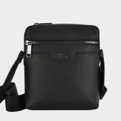 Τσαντάκι Χιαστι Hugo Boss 50529088-001 Μαυρο