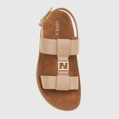 Φλατ Πέδιλα Verde 28-0004065 Μπεζ