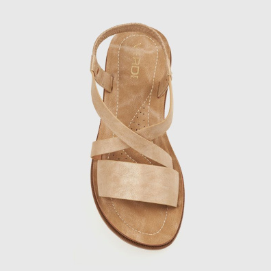 Φλατ Πέδιλα Verde 28-0004100 Μπεζ