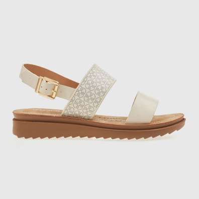 Φλατ Πέδιλα Verde 28-0004104 Εκρού