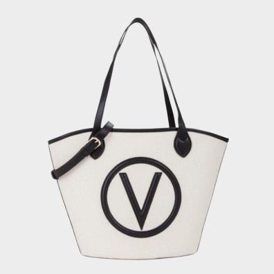 Ψάθινη Τσάντα Ώμου Valentino VBS7QO01CAN-G41 Μαύρο