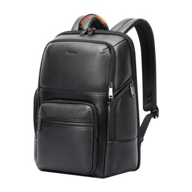 Δερμάτινο Σακίδιο πλάτης Bopai 61-129751 Μαύρο