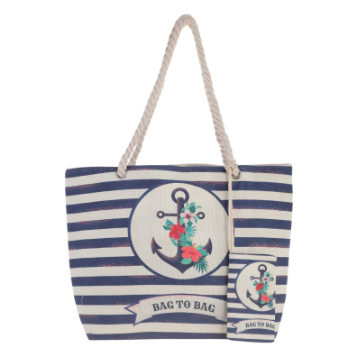 Τσάντα θαλάσσης 9650 Μπλέ