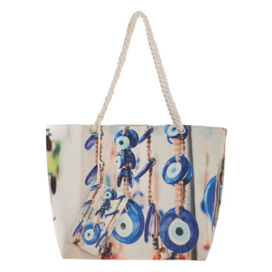 Τσάντα θαλάσσης 9652 Μπλέ