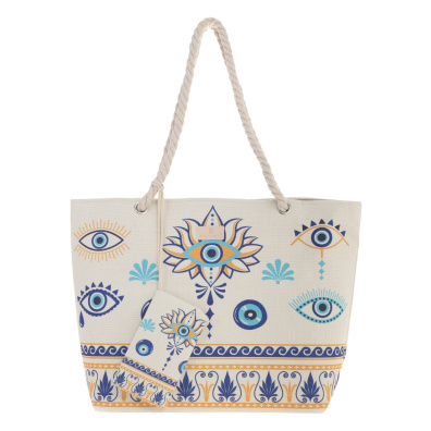 Τσάντα θαλάσσης 9652 Ασπρο