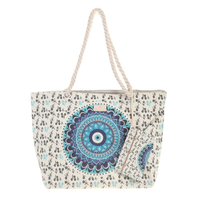 Τσάντα θαλάσσης 9653 Μπέζ