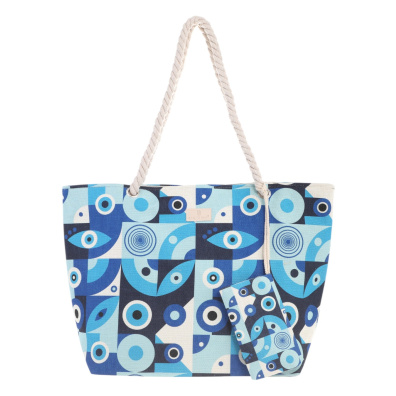 Τσάντα θαλάσσης 9653 Μπλέ