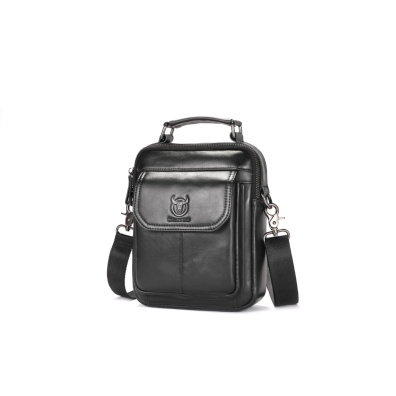 Δερμάτινο Τσαντάκι Ωμου Bull Captain DJB-049 Μαύρο