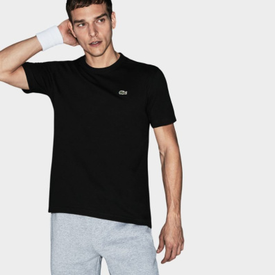 Αθλητικό T-shirt Lacoste Technical Jersey TH7618-031 Μαύρο