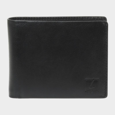 Δερμάτινο Πορτοφόλι Lavor 1-2122 Μαύρο