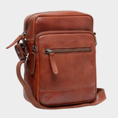 Δερμάτινο Τσαντάκι Χιαστί The Chesterfield Brand C48.137631 Ταμπά