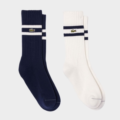 Κάλτσες Lacoste 2 Τμχ RA6842-HHW Μπλε/Ασπρο