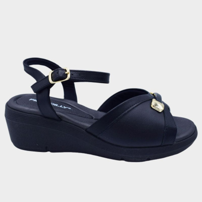 Πλατφόρμες Picadilly Comfort 540377-12 Μαύρο