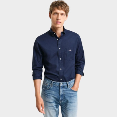 Πουκάμισο Gant 3000100-410 Μπλε
