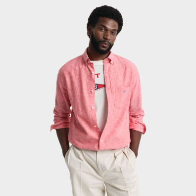 Πουκάμισο Gant 3250082-643 Ροζ