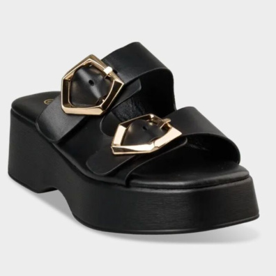 Σανδάλια Flatforms Envie E84-21259 Μαύρο