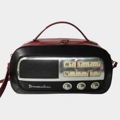 Τσάντα Ραδιόφωνο Braccialini 2003764 Κόκκινο