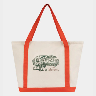 Τσάντα Mercer Canvas ΜΕ251004-154 Ασπρο/Κόκκινο Τσάντα Mercer Canvas ΜΕ251004-154 Ασπρο/Κόκκινο