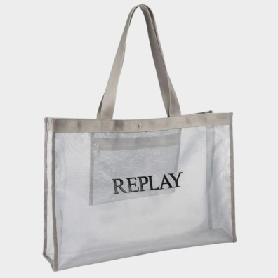 Τσάντα Replay FW3727.000.A0703B-0019 Ασημί