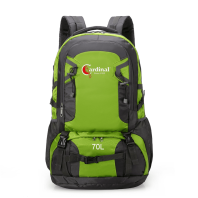 Σακίδιο πλάτης ορειβατικό Ταξιδιού Cardinal 856 70L πράσινο