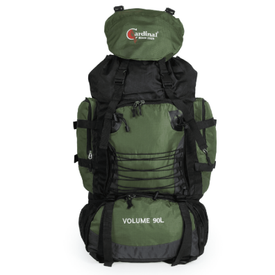 Σακίδιο πλάτης ορειβατικό Ταξιδιού αδιάβροχο 990 90L χακί