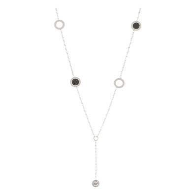 Κρεμαστό λαιμού JC-6601-22 - Ασημί